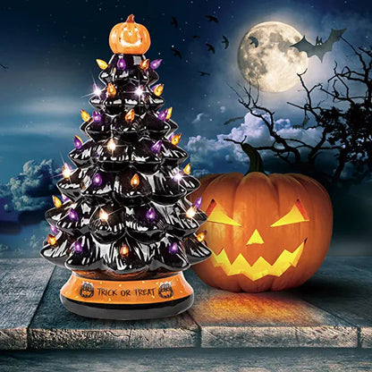 🎄Speciale aanbieding - 49% korting 🎃 Halloween gekleurde lichten kerstboom ✨