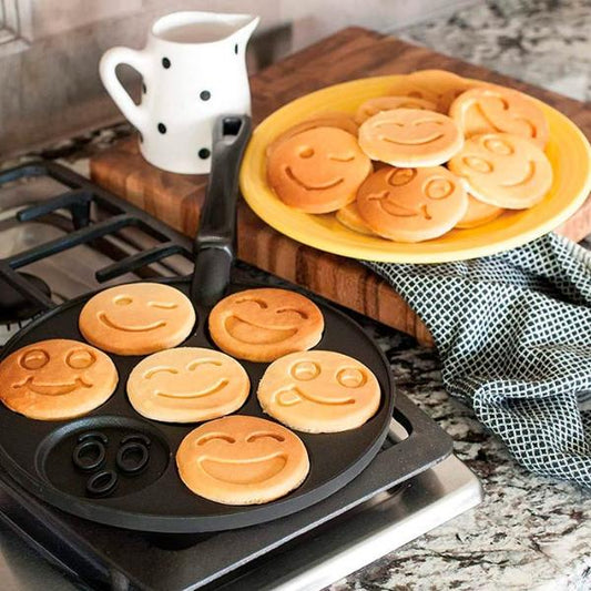 🤩Pannenkoekenpan met smileys