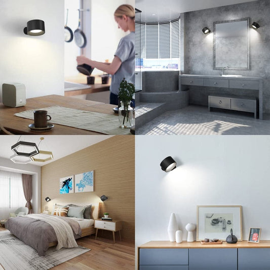 🔥Hete verkoop 49% korting🔥 360° wandlamp - Draadloos oplaadbare wandlamp