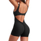 🔥HETE VERKOOP 49% KORTING🔥Bodycon Rugloze Jumpsuit met V-hals en Billenliftend Ontwerp