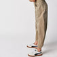 Dames Retro Mid-Rise Gebogen Jeans met Wijde Benen