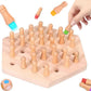 Houten Memory Match Stick-schaakspel