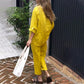 💕49% KORTING💕2-delige damesset - Oversize shirt en broek