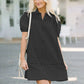 Denim babydoll-jurk voor dames