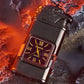 Winddichte aansteker Vintage horloge lunette Jet flame zaklamp