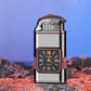 Winddichte aansteker Vintage horloge lunette Jet flame zaklamp