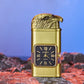 Winddichte aansteker Vintage horloge lunette Jet flame zaklamp