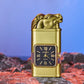 Winddichte aansteker Vintage horloge lunette Jet flame zaklamp