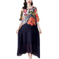 🔥Zomeruitverkoop 49% korting🔥Elegante damesjurk met bloemenprint en grote maten