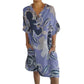 🔥Casual elegante jurk met print voor vrouwen