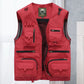 💥Ademend mesh cargovest met ritssluiting