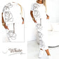 ❤️‍🔥Hete verkoop 49% KORTING🔥Dames casual tweedelig bloemen T-shirt en mid-length rok set