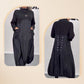 🎄Kerstuitverkoop - 49% KORTING👗Mockneck jurk met lange mouwen en trekkoord