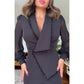 🌸Voorjaarsspecials🌸 Elegante zwarte top met kralen & wijde broek (set van 2 stuks)